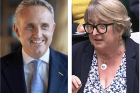 Alex Cole-Hamilton and Christine Jardine 