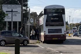 Milton Link Junction, which is part of the route where the 7-7-7 bus lane trial starts on Monday