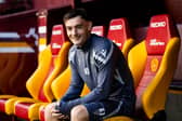 Dylan Levitt during a Motherwell press conference at Fir Park