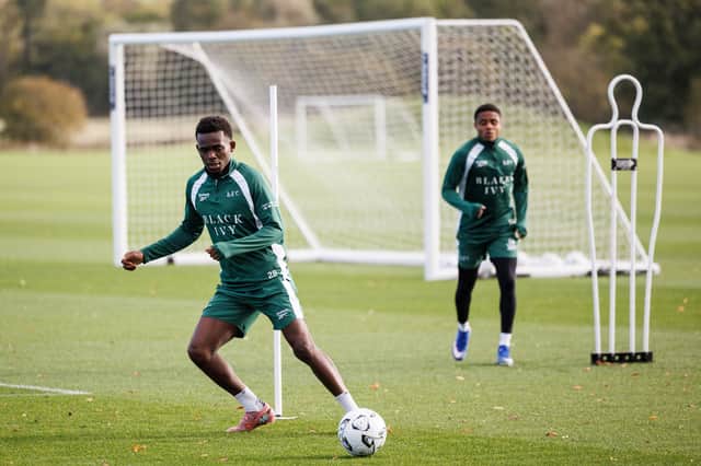 New Hibs winger Matondo has point to prove after summer sweat sessions