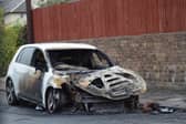 A car was set alight on Southhouse Road in Edinburgh on Sunday evening, with police now probing what they believe is a "wilful" blaze.
