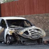 A car was set alight on Southhouse Road in Edinburgh on Sunday evening, with police now probing what they believe is a "wilful" blaze.