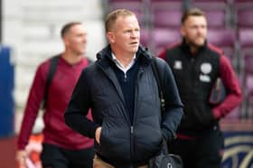 Hearts Head Coach Wouter Vrancken 