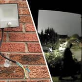 Power to the home was cut off as thieves ransacked the home