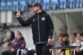 Head coach Jens Fonsskov Olsen of FC Nordsjaelland 