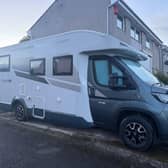 A grey and white Fiat Ducato motor home was stolen from an industrial estate on Turnhouse Road in West Edinburgh