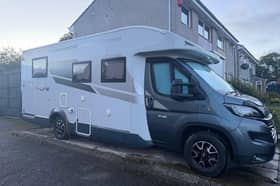 A grey and white Fiat Ducato motor home was stolen from an industrial estate on Turnhouse Road in West Edinburgh