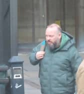 Calum MacFadyen, pictured outside Edinburgh Sheriff Court.