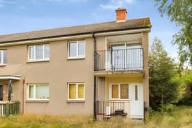 This two-bedroom flat on Ransome Gardens is on the market for £165,000, offering a practical layout for first-time buyers or property investors