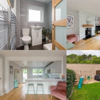 Edinburgh two-bedroom mid-terraced villa for sale in peaceful Davidson's Mains cul-de-sac