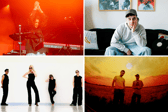 Four Edinburgh acts - Barry Can't Swim, Sonedo, Swim School, and Boards of Canada (L-to-R) - have been nominated for Scottish Album of the Year 2026.