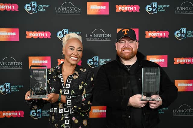 Musical stars Emeli Sandé and Forth-born Cammy Barnes wowed the audience with their hits