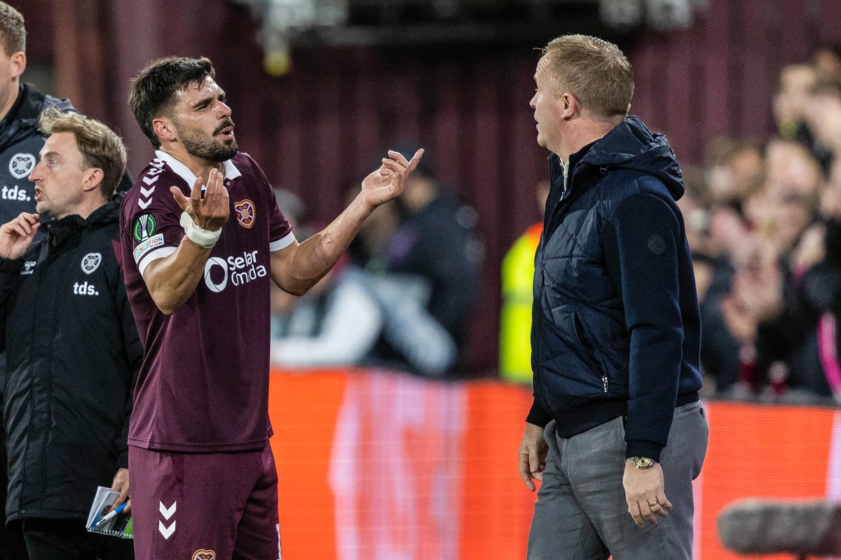 Wouter Vrancken complains at Hearts waste and subs lacking energy as he explains Claudio Braga substitution