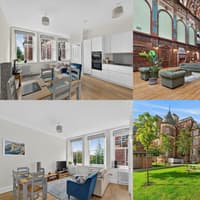 Stunning Edinburgh two-bedroom duplex apartment in prestigious Morningside development