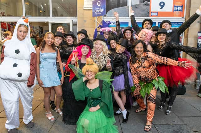 Vox Stars students performing at the Fringe this year