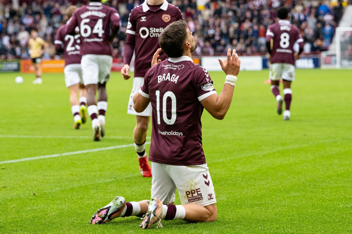 Claudio Braga reveals Hearts' hurt and answers the mindset question for Celtic Park trip