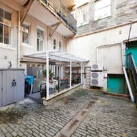 Edinburgh two-bedroom flat with private balcony on the market for £330,000 (aff)