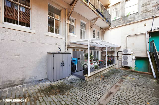 This ground-floor flat on West Port is on the market for £330,000, offering two bedrooms and contemporary accommodation in Edinburgh.