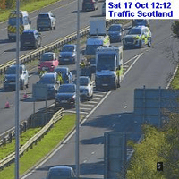 Warning for drivers as Edinburgh City Bypass restricted due to crash near Hermiston Gait