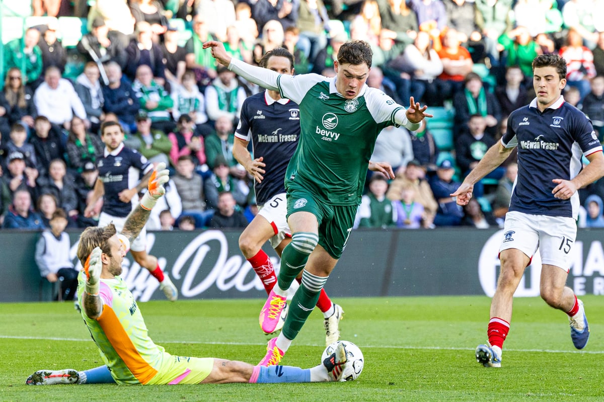 Hibs 'should be nowhere near' bottom - star forward Elding talks expectation, reality and role under new boss