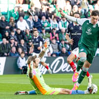 Hibs 'should be nowhere near' bottom - star forward Elding talks expectation, reality and role under new boss