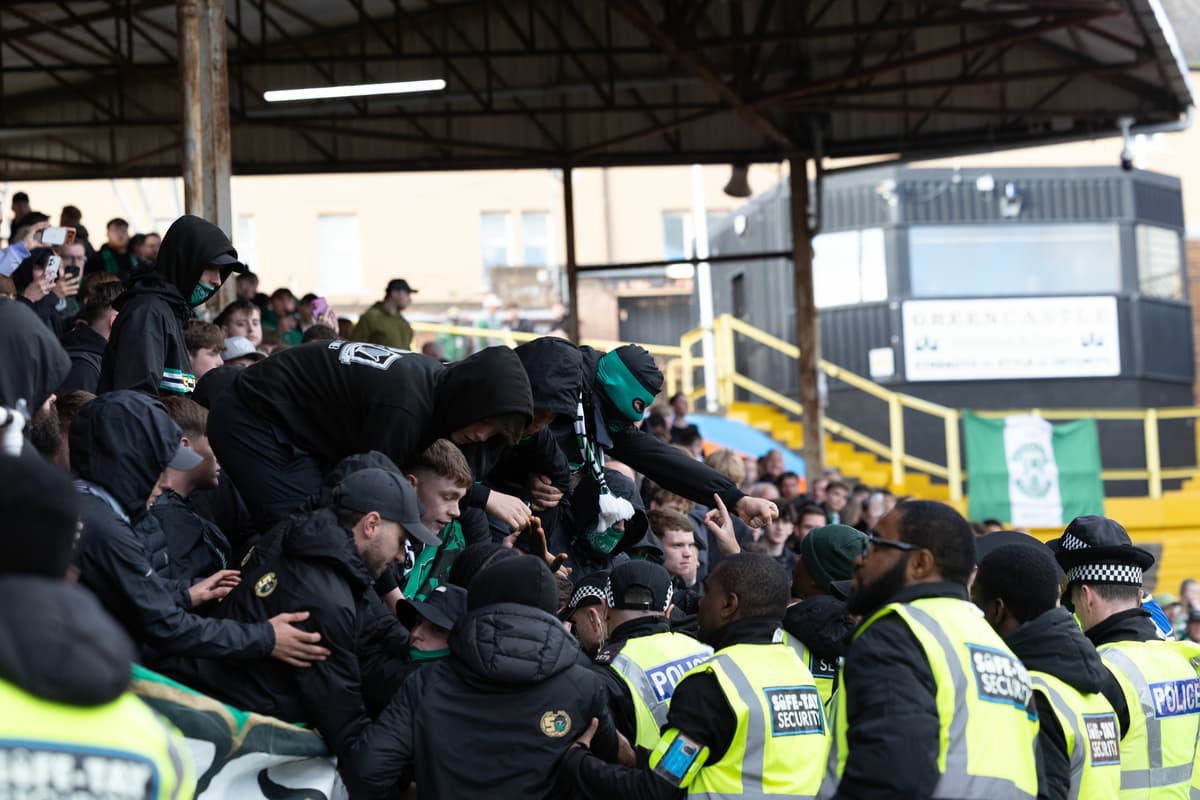 Block People Paper Hibs ultras Block Seven feel 'deliberately' targeted as Easter Road ...