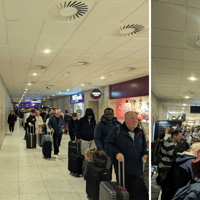 Edinburgh Airport passengers faced huge queues as baggage belt breakdown causes early morning disruption