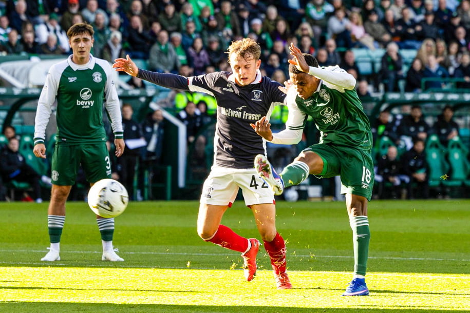 Hibs bottom of table ahead of Hearts match