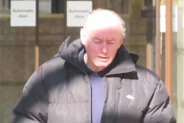 Stevan McIntosh, pictured outside Edinburgh Sheriff Court earlier this year.