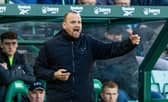  Hibernian Head Coach Marink Reedijk 