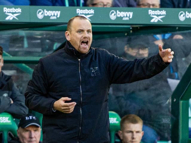  Hibernian Head Coach Marink Reedijk 