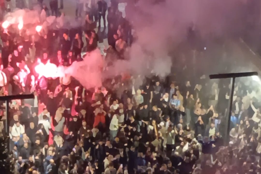 Hearts' European opponents send a warning as Trabzonspor fans party in the street after Besiktas win