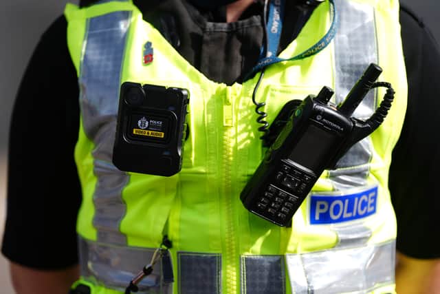 Police were called to Drum Street on Tuesday evening