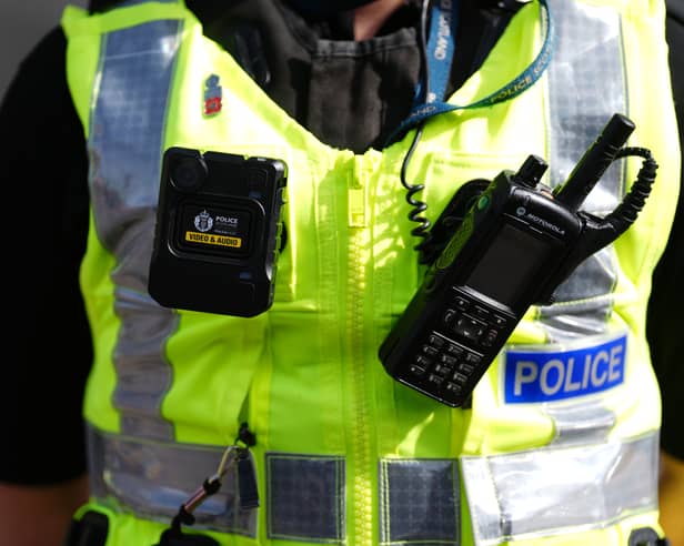 Police were called to Drum Street on Tuesday evening 
