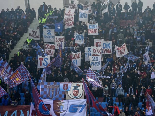 Hearts are at Trabzonspor on Thursday