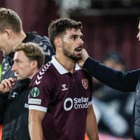 Hearts denied 'stonewall' penalty vs Trabzonspor as Michael Stewart aghast over 'absolutely incredible' call
