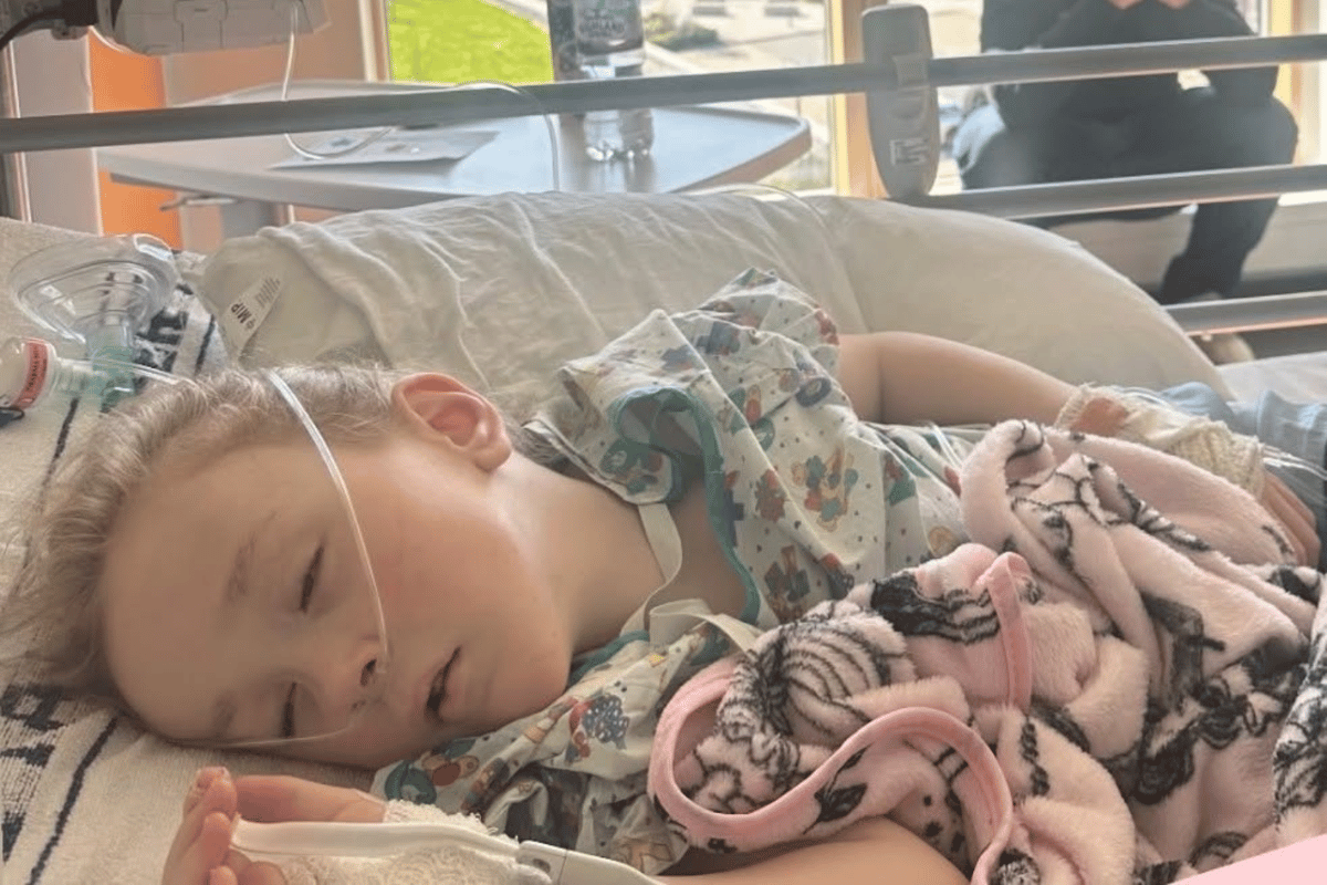 Young Edinburgh girl, 5, left in pool of blood 'like a burst water balloon' after surgeries as family hail Edinburgh charity