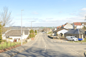 The road was closed to allow a collision investigation to be carried out