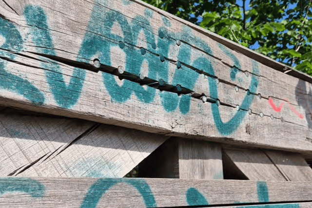 Splitting on the bridge discovered during a routine inspection forced the path's closure