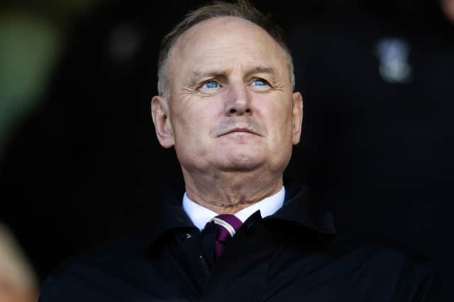Heart of Midlothian chairman Calum Paterson has reflected on his first year in office. (Photo by Craig Foy / SNS Group)