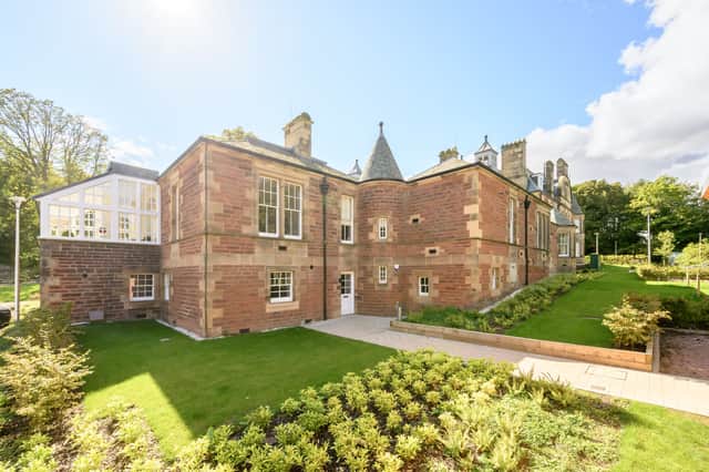 The final homes are located within Queen’s Craig, a Victorian red brick and yellow sandstone building located at the highest point of Craighouse on Easter Craiglockhart Hill.
