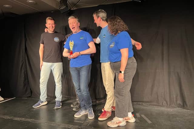 Team receives the surprise award during finale show