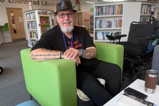 Local author Graham Thomson