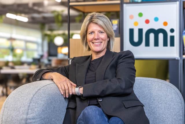 Nicki Clark OBE, CEO of UMi.