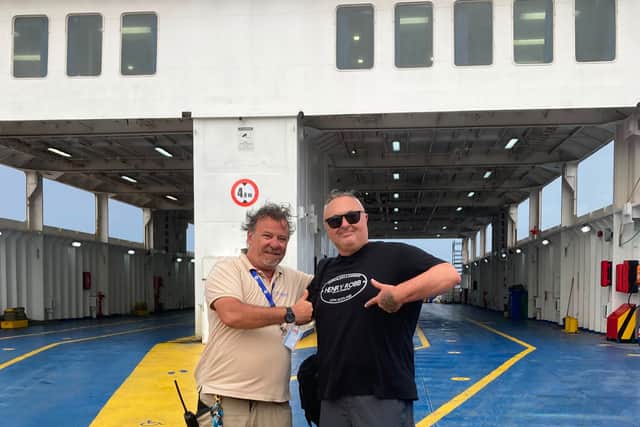 Sardinian crew member remembers the name Henry Robb