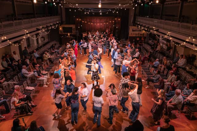 Cast of Ceilidh in Baltimore