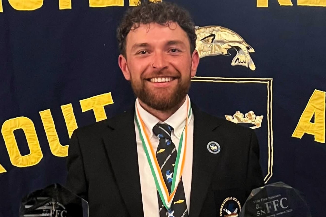 Five Nations Fly Fishing success for Newcombe in Scotland debut