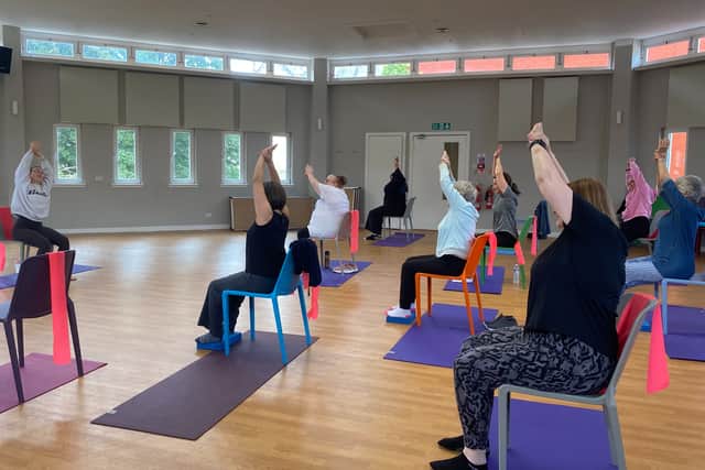 Over 50s health and wellbeing class