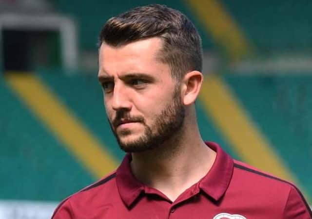 Hearts defender Craig Halkett is out unitl after the new year