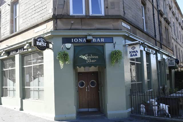 Iona Bar in Easter Road, Edinburgh